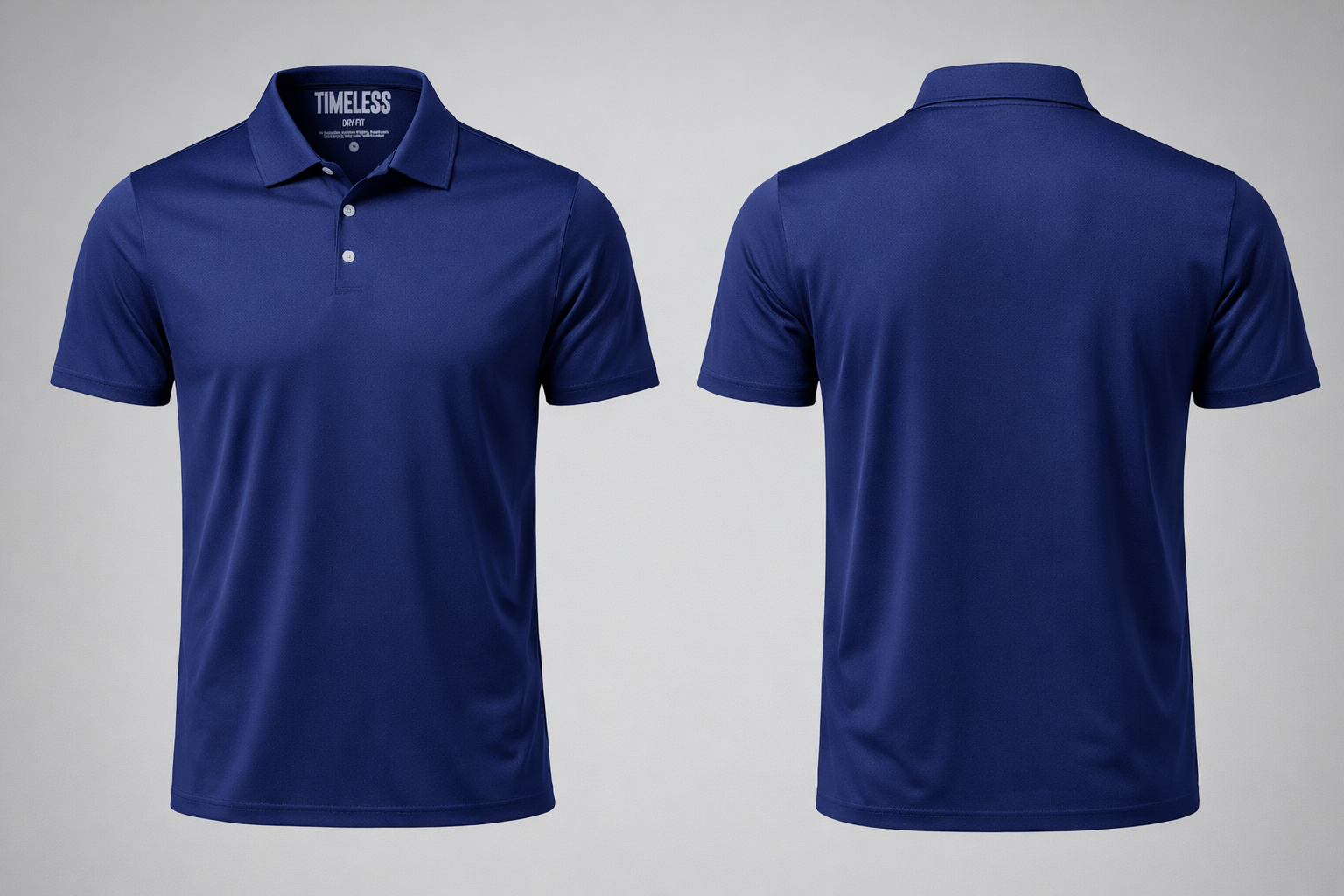 Timeless Polo Tshirt - Navy Blue - X Large